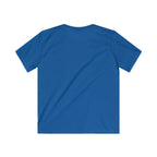 Kids Soccer Tee — "Unbeatable! and Invincible" Youth Soccer Graphic Shirt.