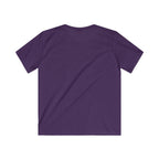 Kids Soccer Tee — "Unbeatable! and Invincible" Youth Soccer Graphic Shirt.