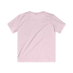 Kids Soccer Tee — "Unbeatable! and Invincible" Youth Soccer Graphic Shirt.