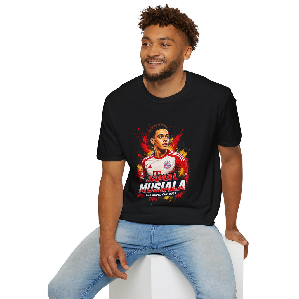 Soccer Player Jersey T-Shirt — Germany Legend Portrait Graphic Tee