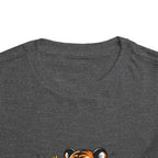 Toddler Soccer Tiger Tee — Cute Kicking Tiger Football Shirt for Kids