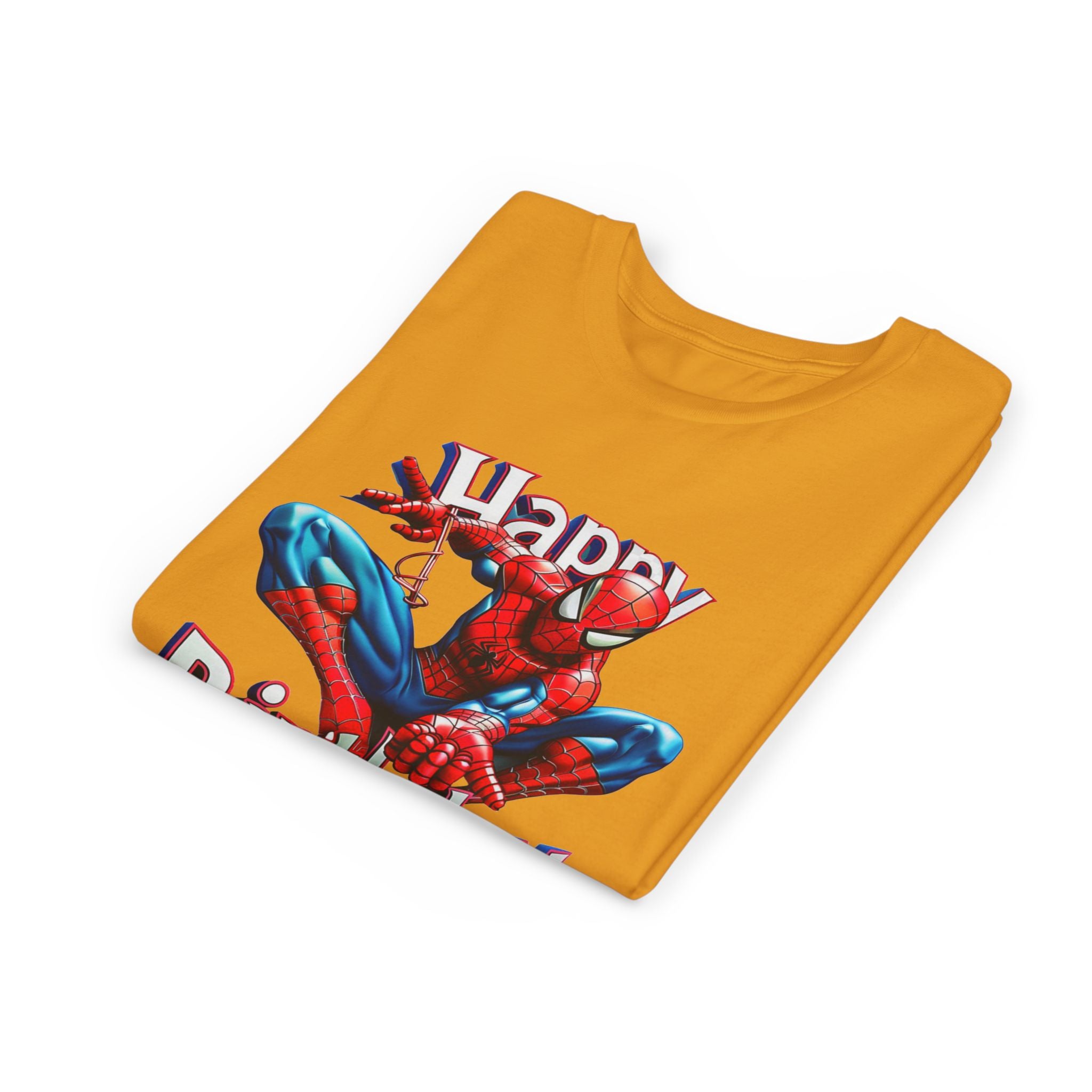 Spider Hero "Happy Birthday" Youth Tee