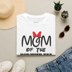 Mom of the Birthday Boy T-Shirt — Cute Minnie/Mickey Theme Disney Birthday Tee