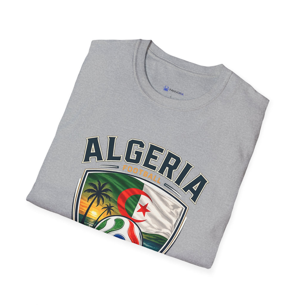 Algeria Football T-Shirt — 2026 National Team Crest Tee