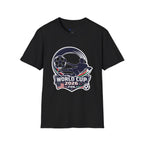 Soccer T-Shirt — FIFA Fan Tee with Player Silhouette