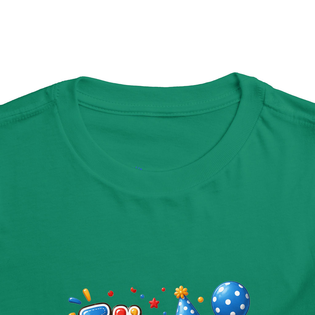 Toddler Birthday Tee — "It's My Birthday" Bear Party Shirt
