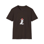 Korean Finger Heart T‑Shirt – I Miss You Minimalist Graphic Tee