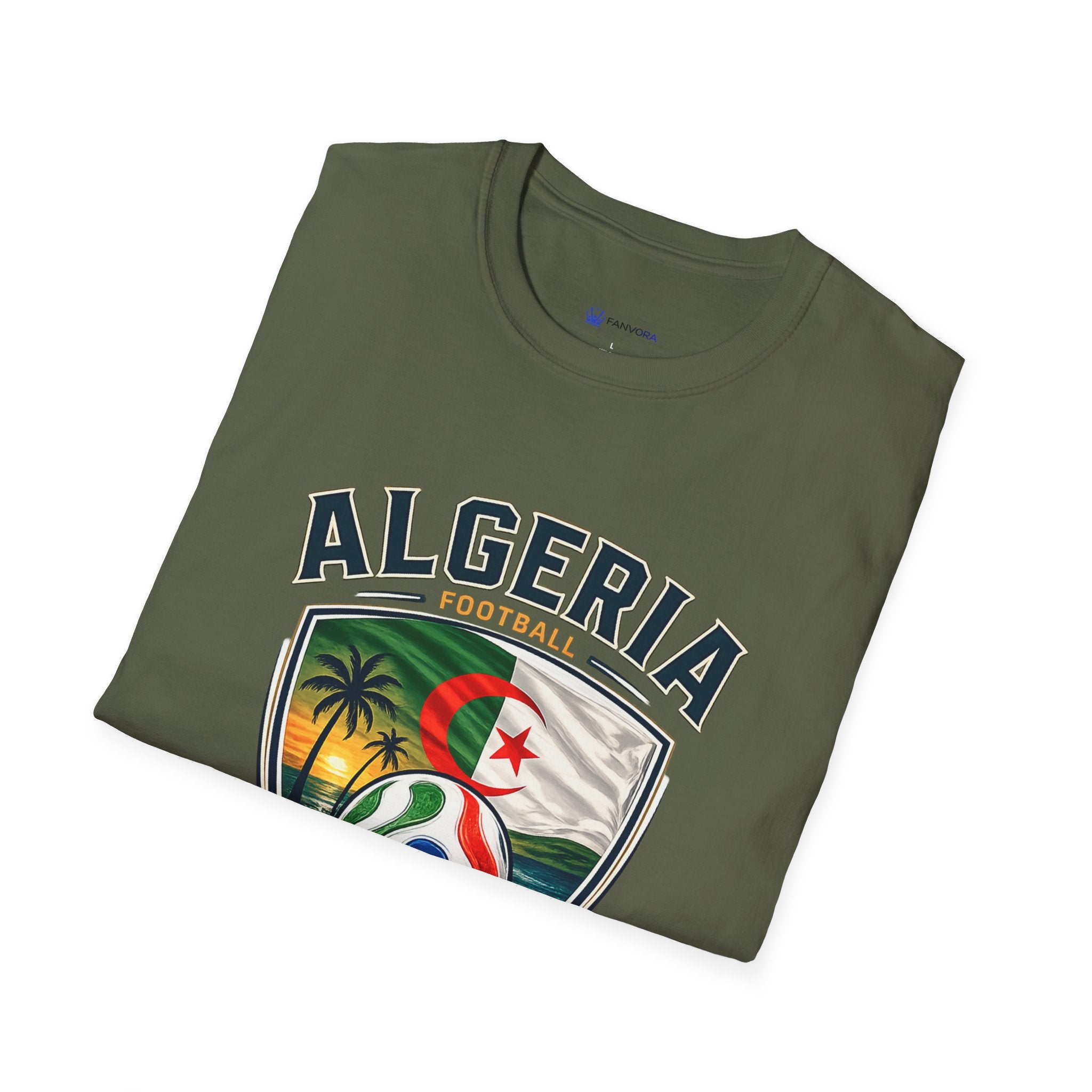 Algeria Football T-Shirt — 2026 National Team Crest Tee