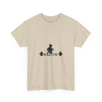 CrossFit Weightlifter T-Shirt — Barbell Silhouette Gym Tee