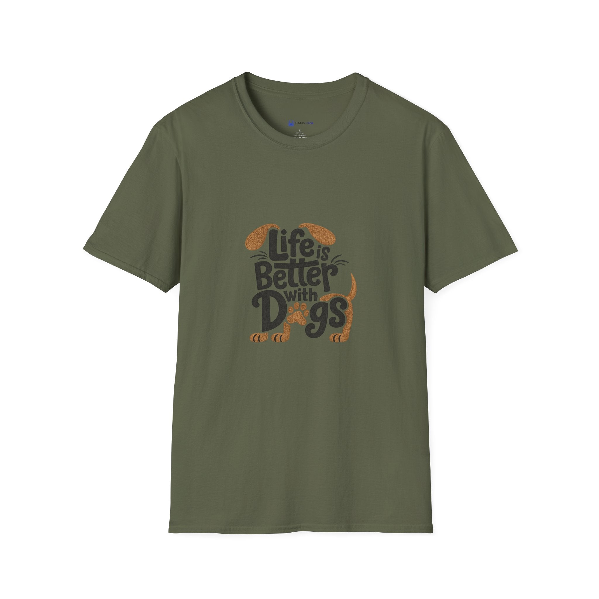 Life Is Better With Dogs T-Shirt