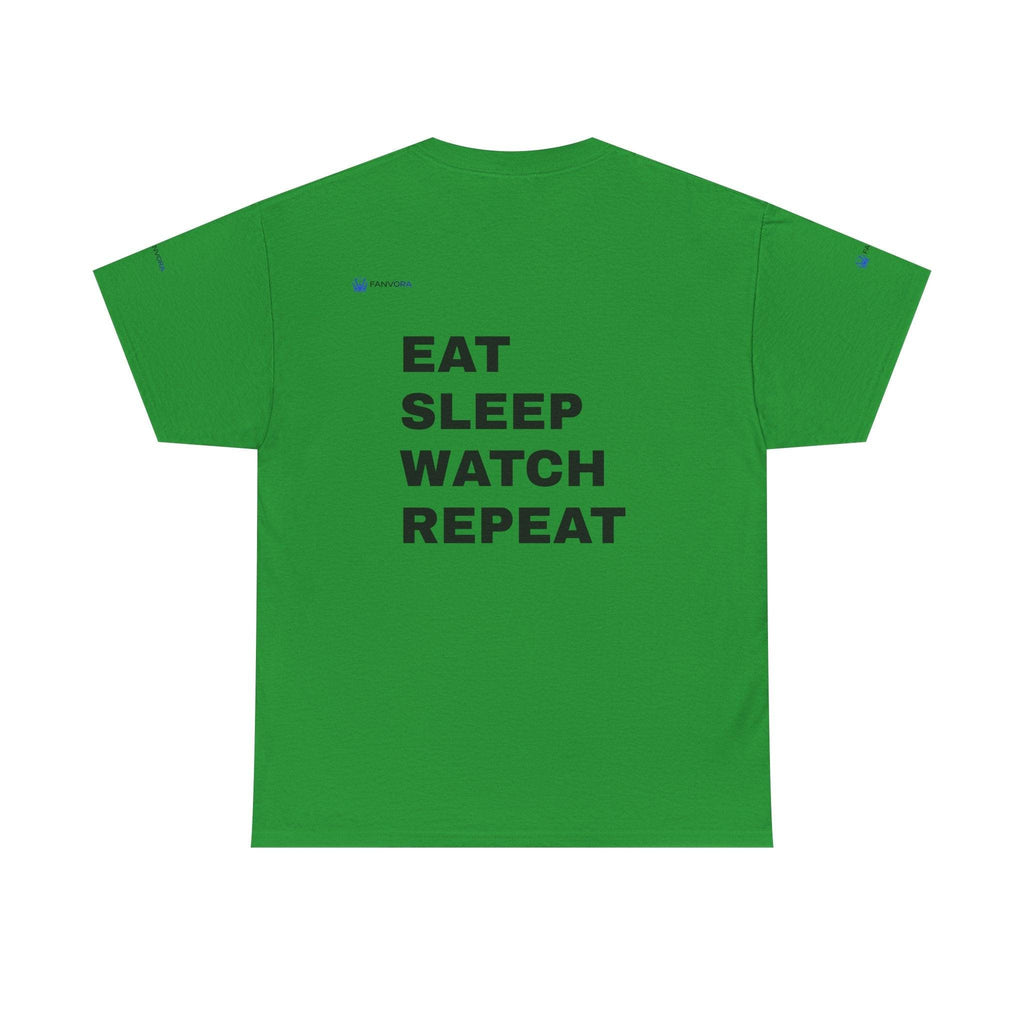 World Cup 2026 Energy Soccer Tee — "EAT SLEEP WATCH REPEAT" Fans Inspired.