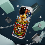 Soccer Magnetic Impact-Resistant Phone Case — FIFA Trophy Design