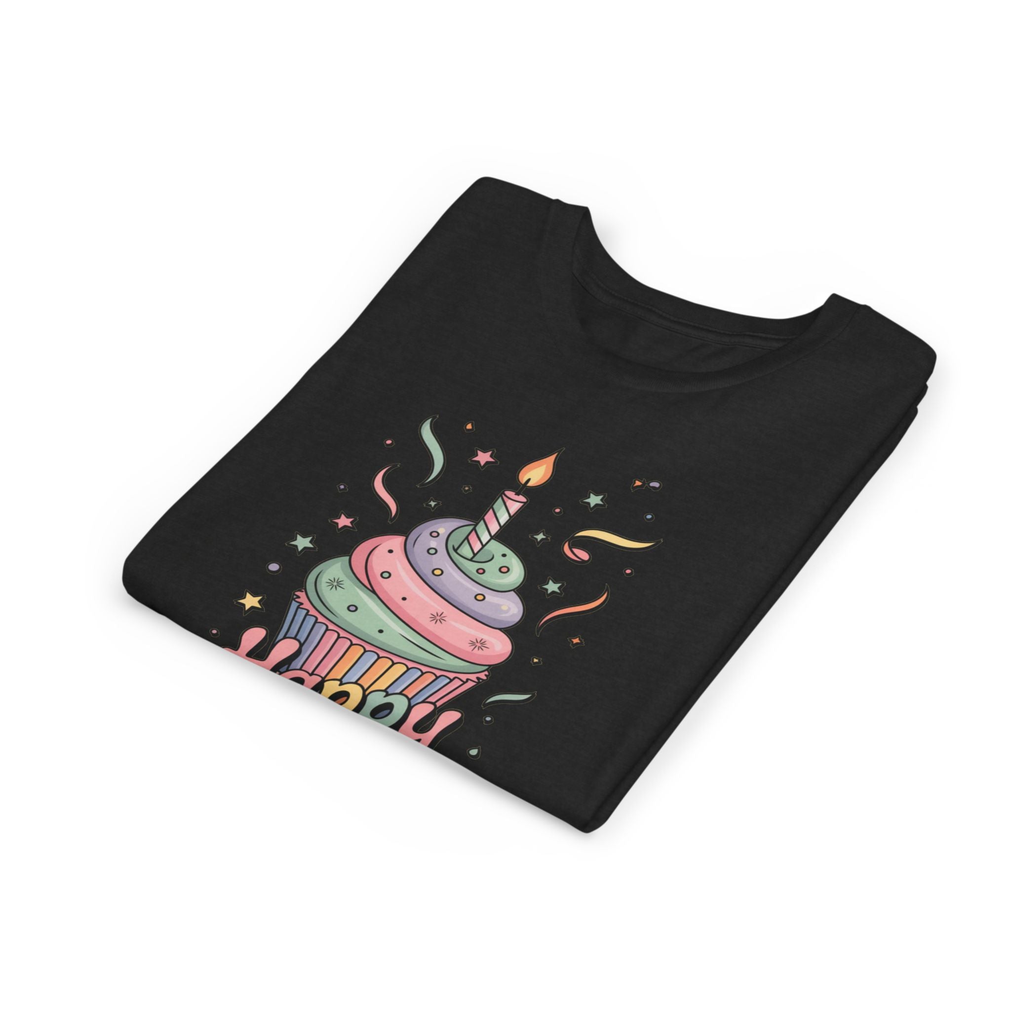 Kids "Happy Birthday" Cupcake Tee