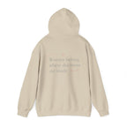 Look, Mom I Made It Hoodie — Feminist Slogan Hooded Sweatshirt (Women Belong Where Decisions Are Made).