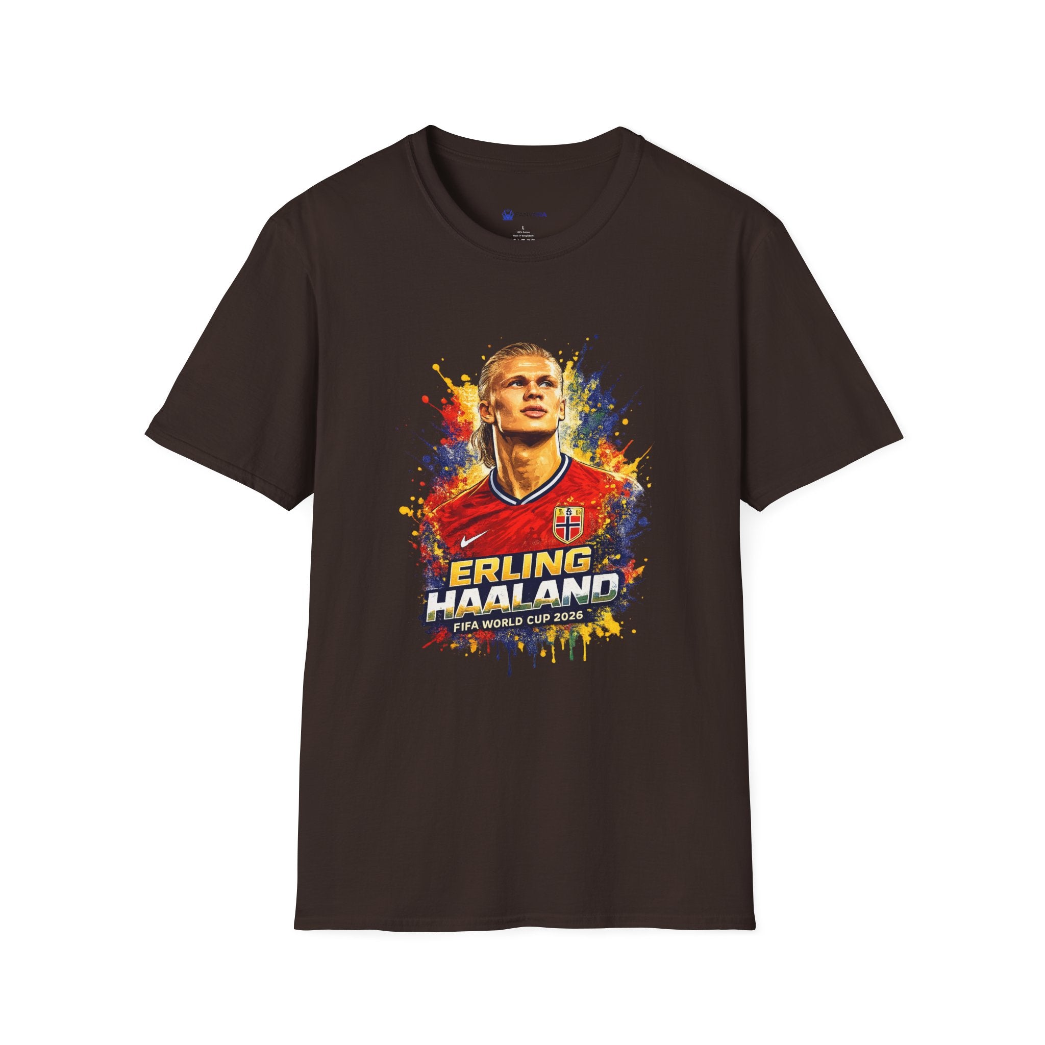 Norway legend Soccer T‑Shirt — Watercolor Portrait Football Tee