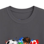 Kids Soccer  2026 Tee cartoon character