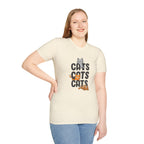 Cats Cats Cats T-Shirt — Cute Kitten Graphic Tee for Cat Lovers
