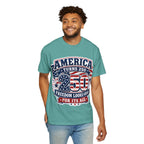 America Turns 250 T-Shirt – "Freedom Looks Good For Its Age" Patriotic 4th of July Tee