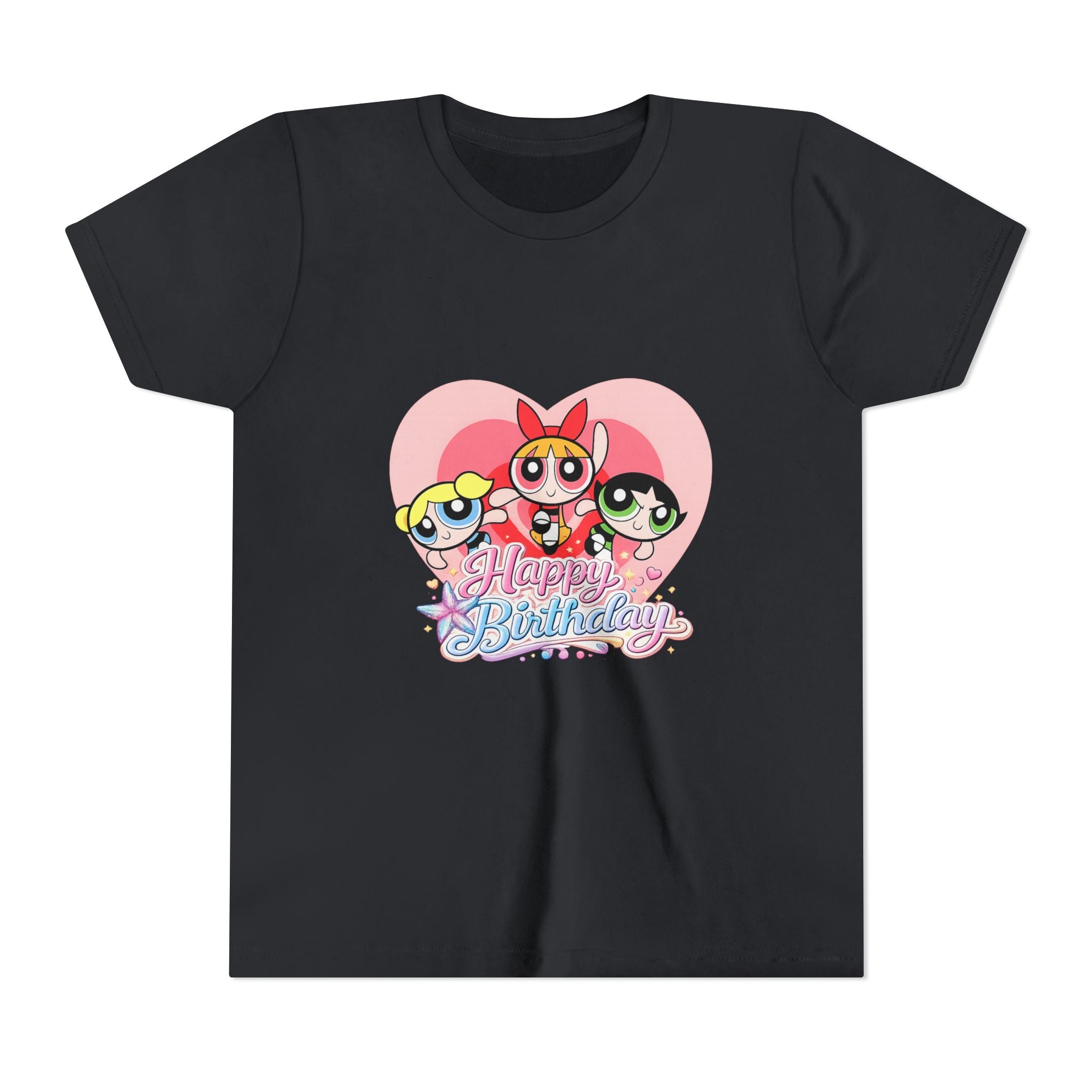 Powerpuff Girls "Happy Birthday" Youth Tee