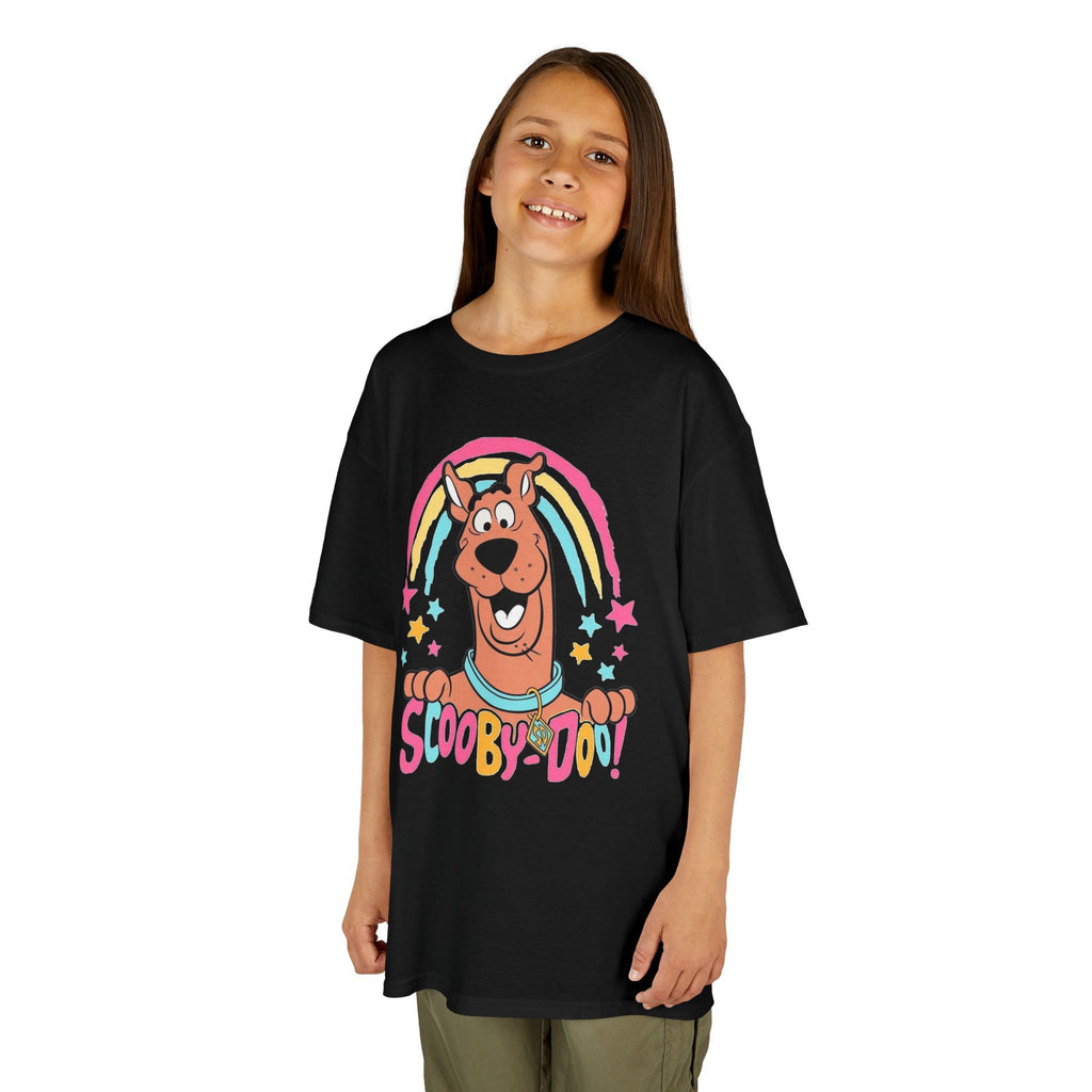 Scooby-Doo Kids T‑Shirt — Colorful Rainbow Cartoon Tee for Kids