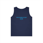 "I am Here to Stay" Argentina Soccer Star Tank Top — Jersey Portrait World Cup 2026.