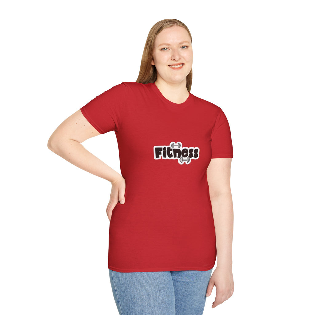 Fitness Graphic T-Shirt — Dumbbell Workout Tee for Gym Lovers