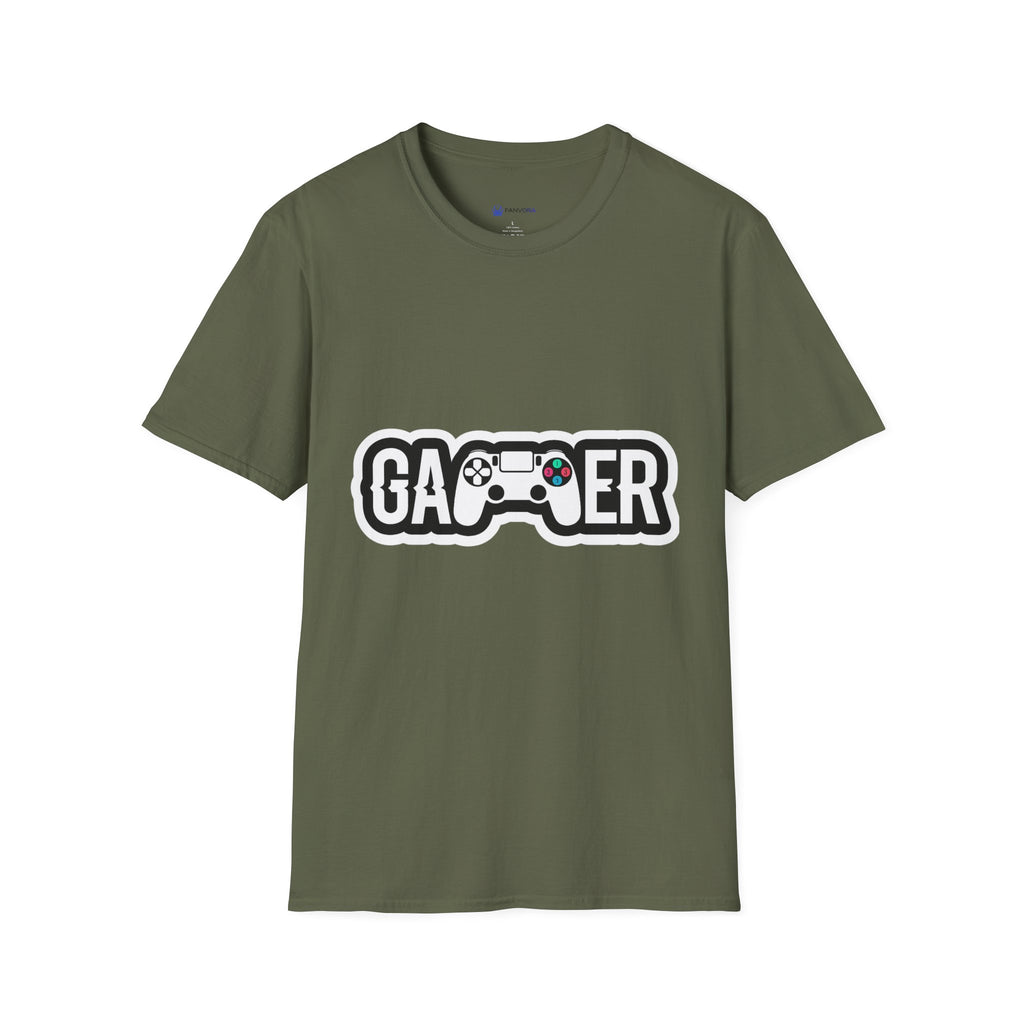 Gamer Controller Graphic T-Shirt — Retro Video Game Tee