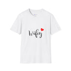 Wifey T-Shirt with Red Heart – Cute Bride & Newlywed Gift Tee
