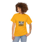 Never Give Up Fitness T-Shirt — Motivational Gym Tee with Dumbbell Graphic