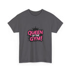 Queen of the Gym T-Shirt — Pink Crown Fitness Tee