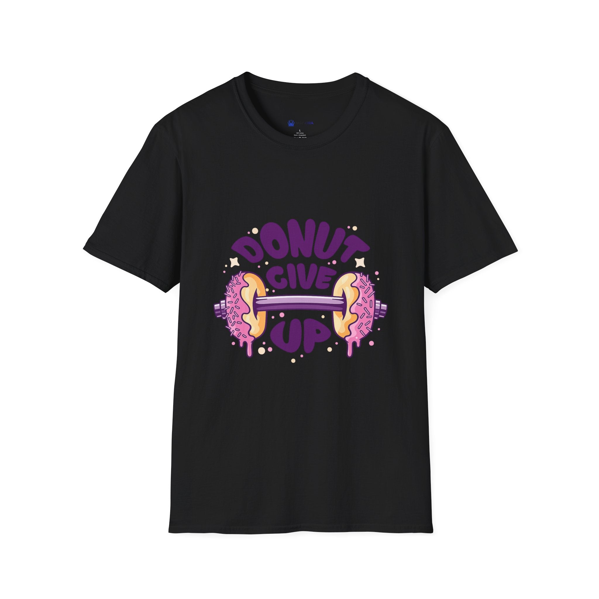 Donut Give Up T-Shirt — Funny Motivational Doughnut Graphic Tee