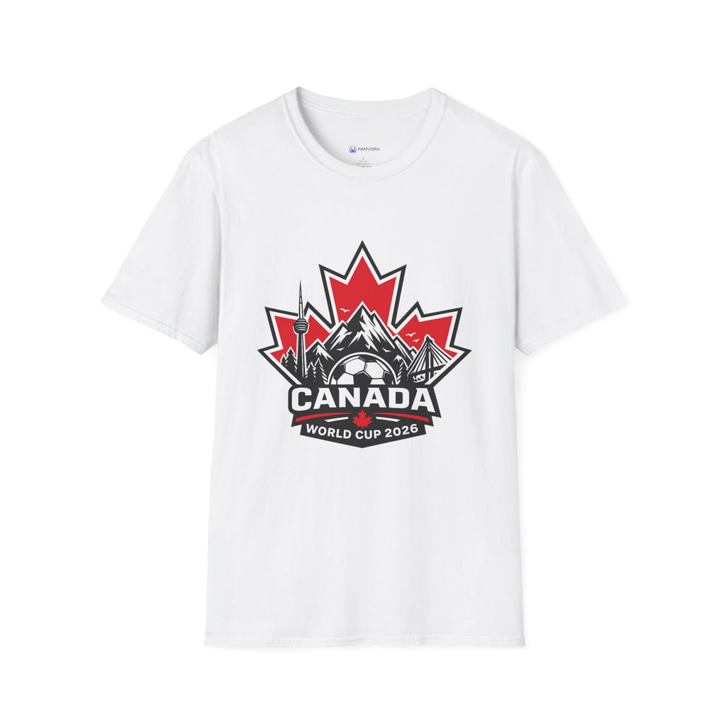 Canada soccer 2026 T‑Shirt — Maple Leaf Mountain Hockey Logo