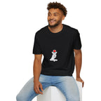 Korean Finger Heart T‑Shirt – I Miss You Minimalist Graphic Tee