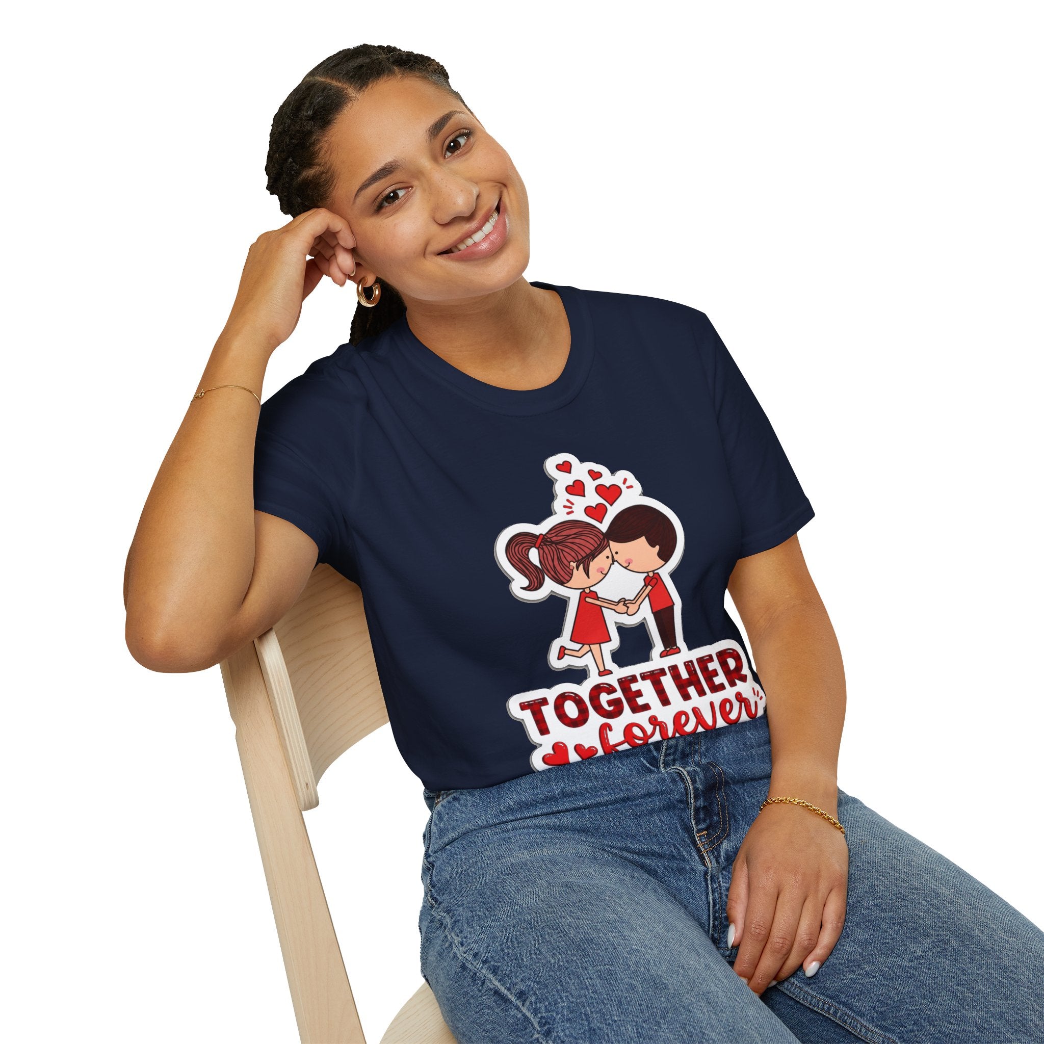 Together Forever Couple T-Shirt — Cute Kids-Style Valentine Tee