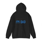Dad Hoodie — “Hi Hungry, I’m Dad” Funny Father’s Day Pullover.