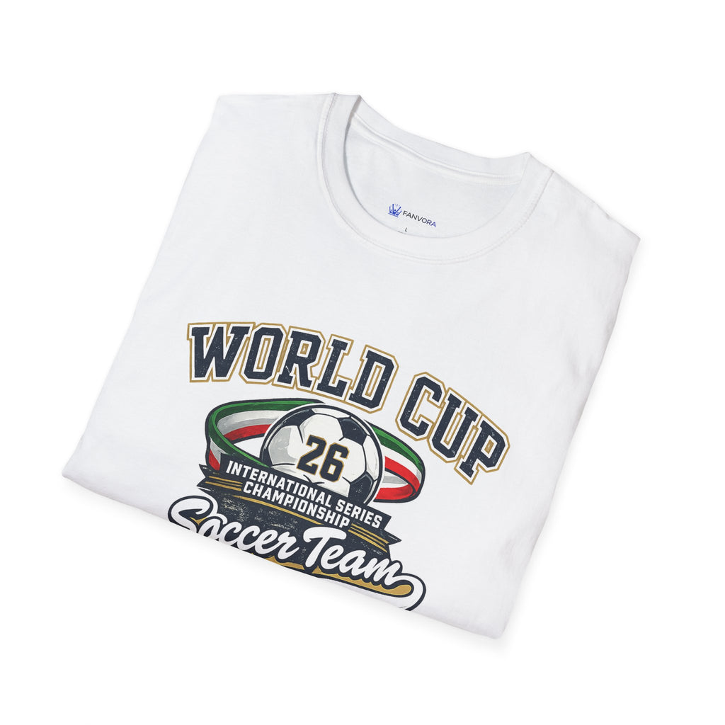 Soccer Team T‑Shirt – Vintage International Series Championship Design