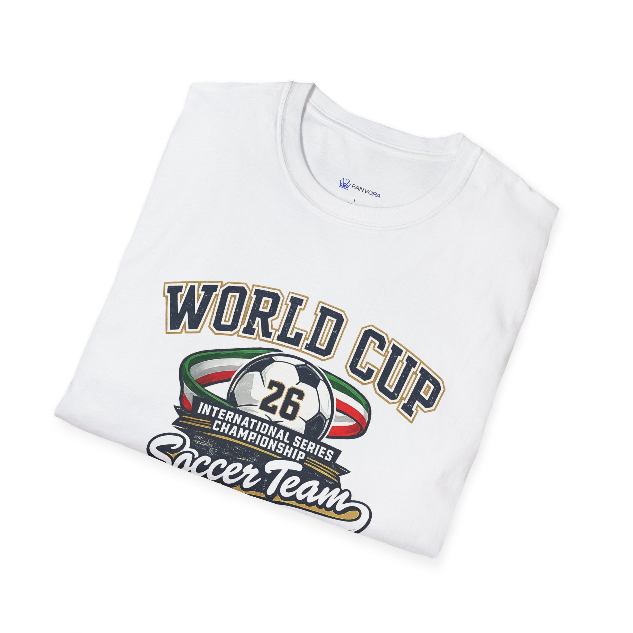 Soccer Team T‑Shirt – Vintage International Series Championship Design
