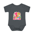 1st Birthday Baby Bodysuit - Happy Birthday Giraffe Onesie
