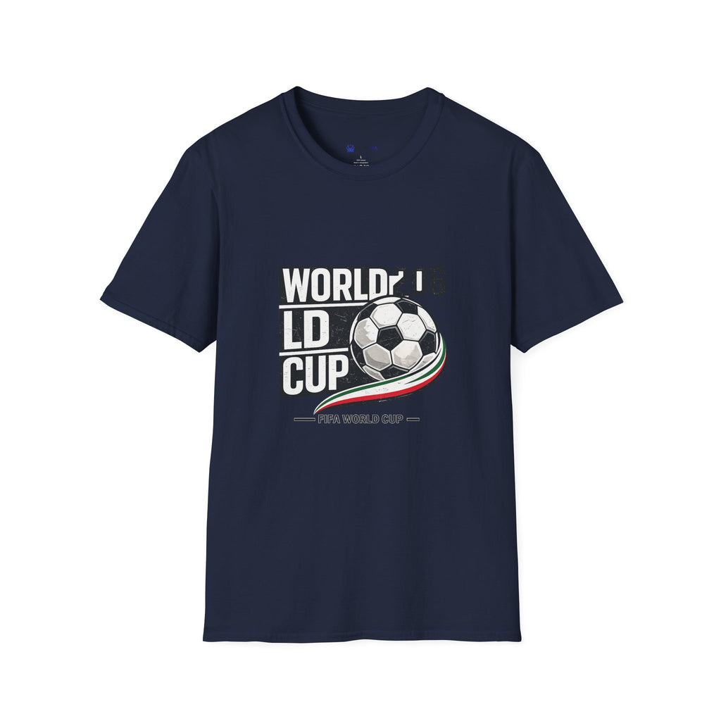 World 206 LD Cup Soccer T-Shirt — soccer Graphic Tee