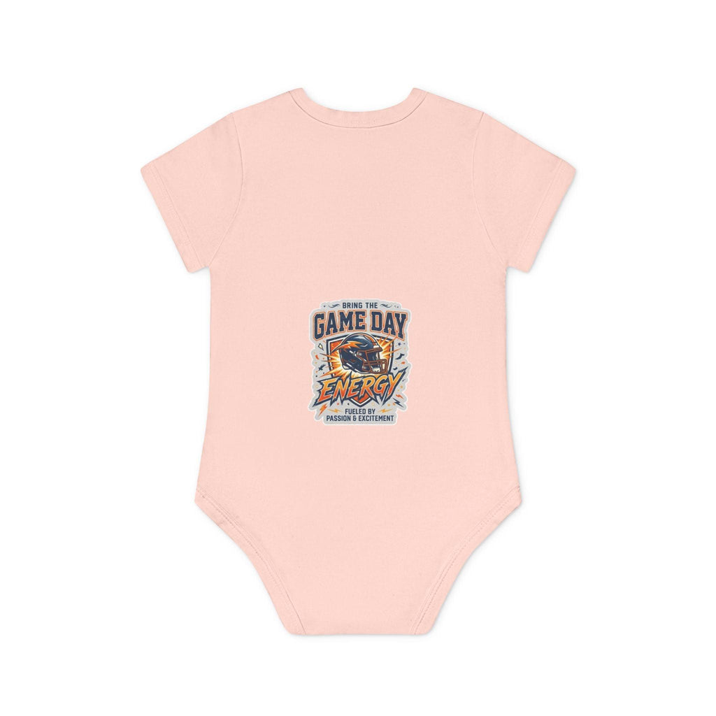 Baby Bodysuit - "France #10 Footballer Rising Star Fan Version" Future Soccer Player & Game Day Energy Organic Baby Onesie.