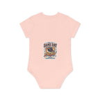 Baby Bodysuit - "France #10 Footballer Rising Star Fan Version" Future Soccer Player & Game Day Energy Organic Baby Onesie.
