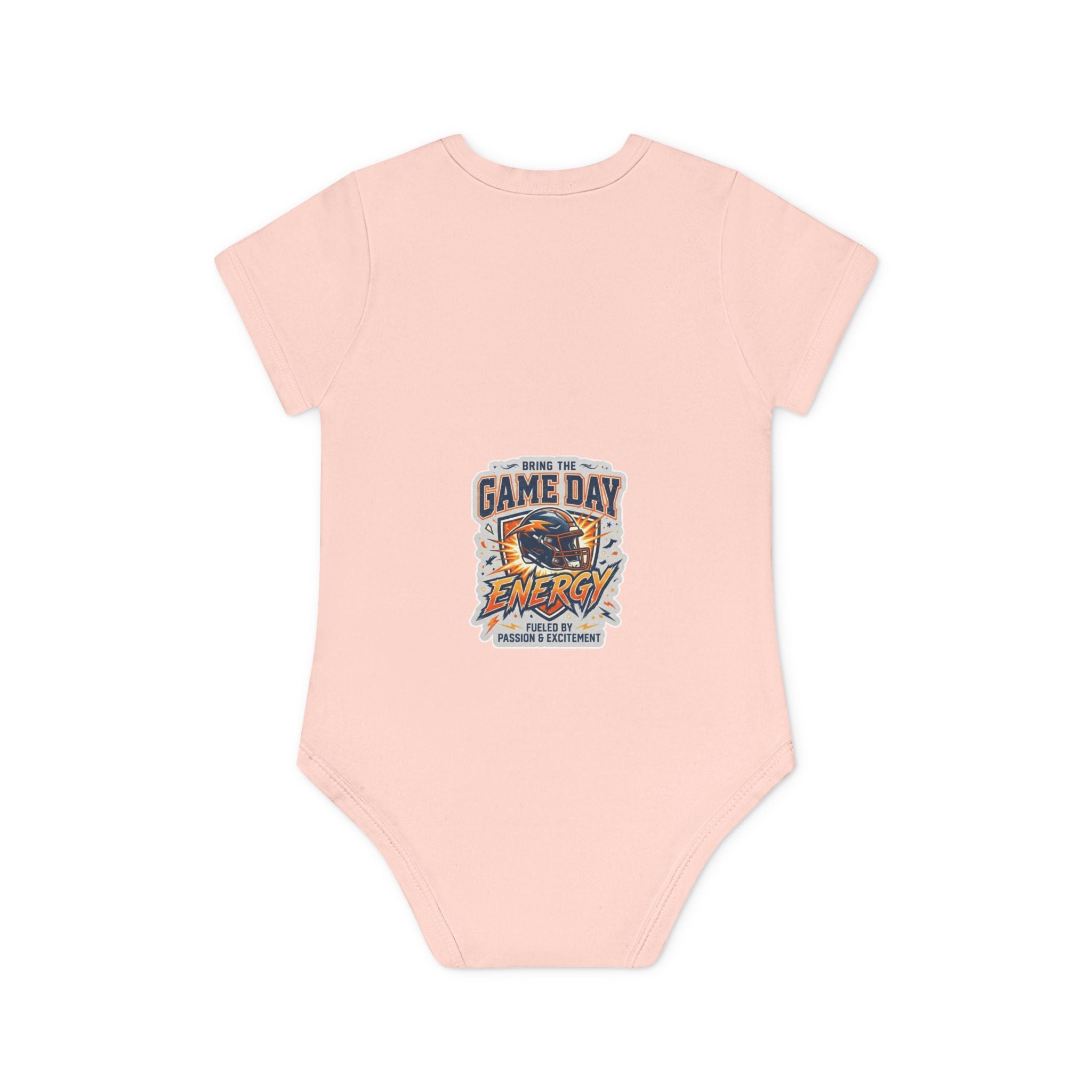 Baby Bodysuit - "France #10 Footballer Rising Star Fan Version" Future Soccer Player & Game Day Energy Organic Baby Onesie