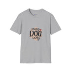 Crazy Dog Lady T-Shirt — Cute Paw Heart Graphic for Dog Lovers