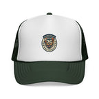 Vintage 'We Are 26' Badge Trucker Cap - World Cup 2026 Fan version.