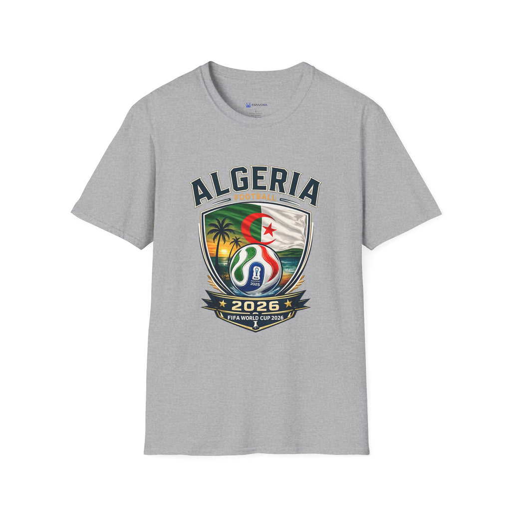 Algeria Football T-Shirt — 2026 National Team Crest Tee