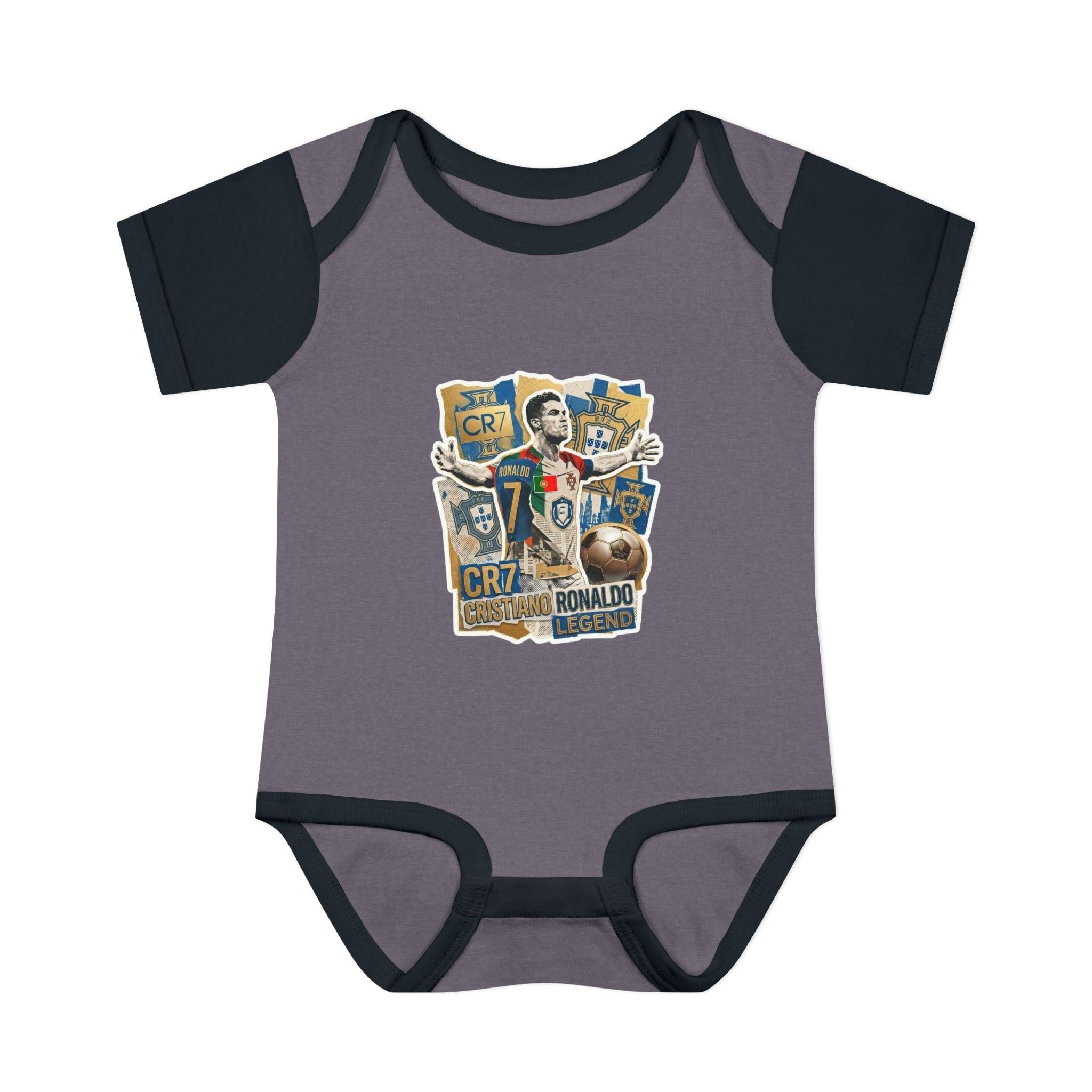 CR7 Fan Inspired Baby Bodysuit — World Cup 2026 Infant One-Piece.