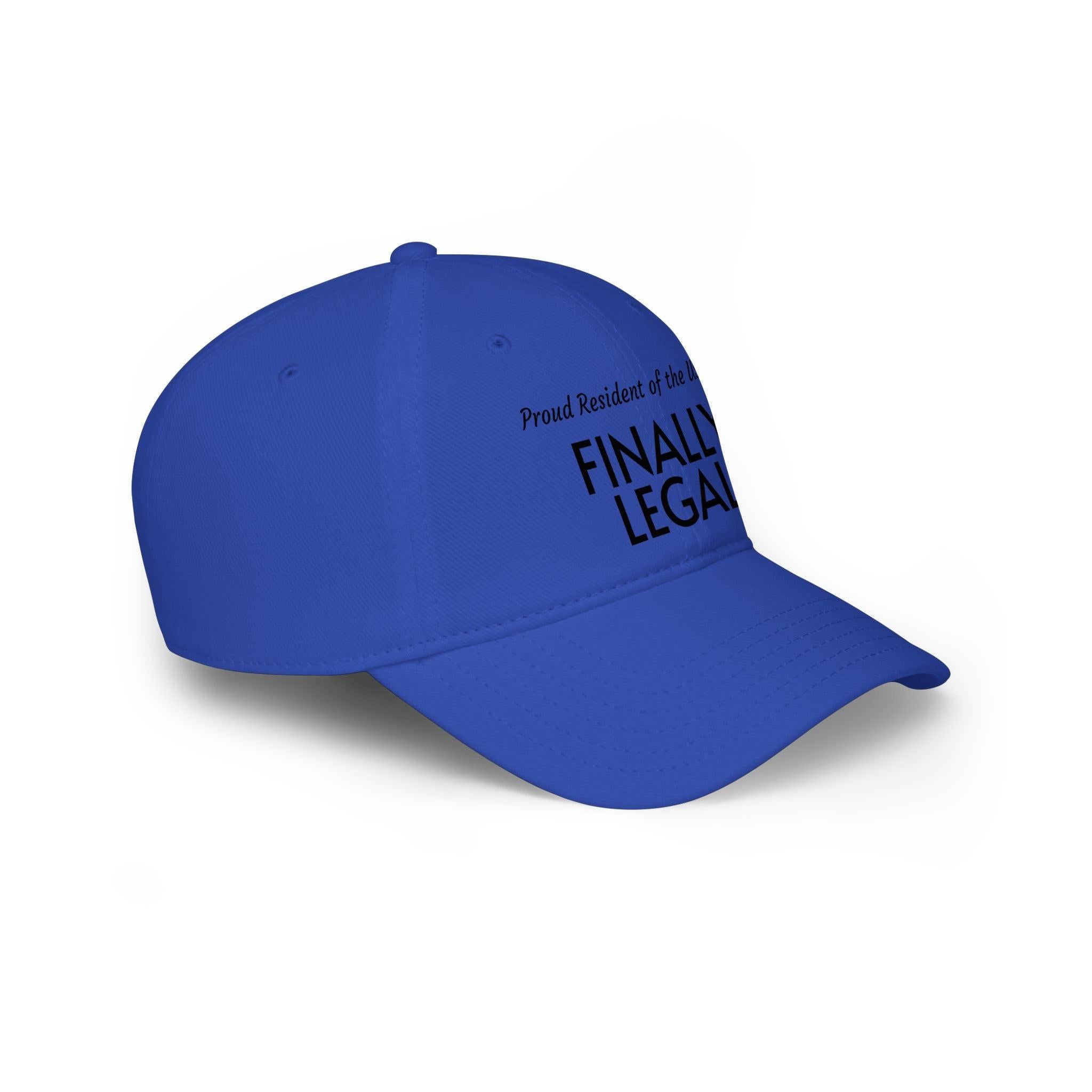 Finally Legal USA embroidered baseball cap