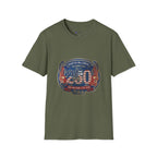 250th Anniversary - 4th of July Patriot Graphic T-Shirt — Patriotic '250' Celebration Design