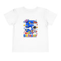 Kids' 5th Birthday Space Tee - Happy Birthday Astronaut Shirt for Toddlers