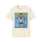 Soccer Fan T-Shirt — "Game Is On" Cartoon Player Graphic
